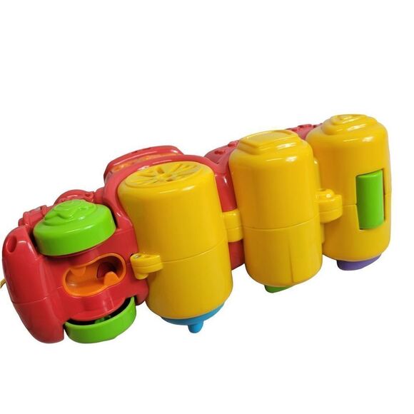 Vtech Roll and Surprise Animal Train Pop Up Animals. 10" - Picture 3 of 5